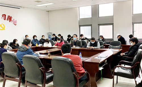 2021年3月12日公司组织安全管理经验交流培训会