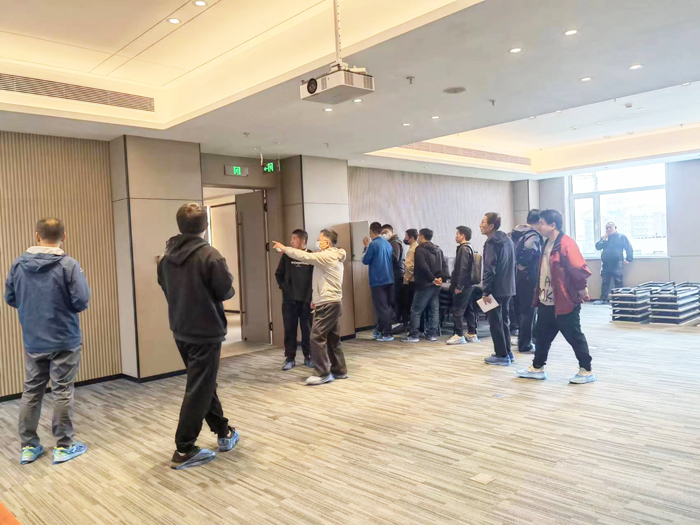 2023年4月28日宾馆专家楼装修改造项目竣工验收